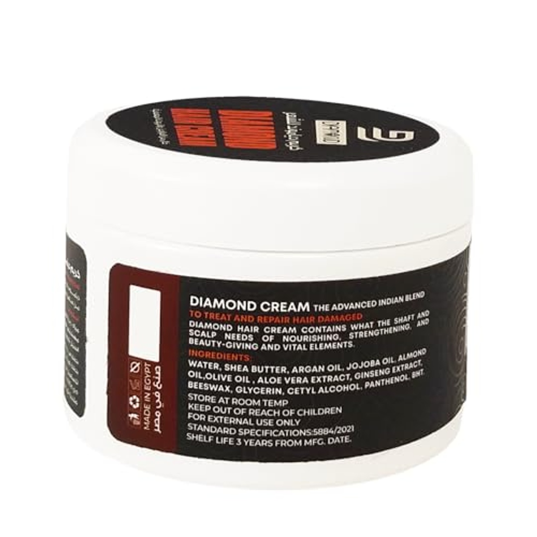 كريم الشعر دياموند بزبدة الشيا وزيت الأرغان - 50 مل