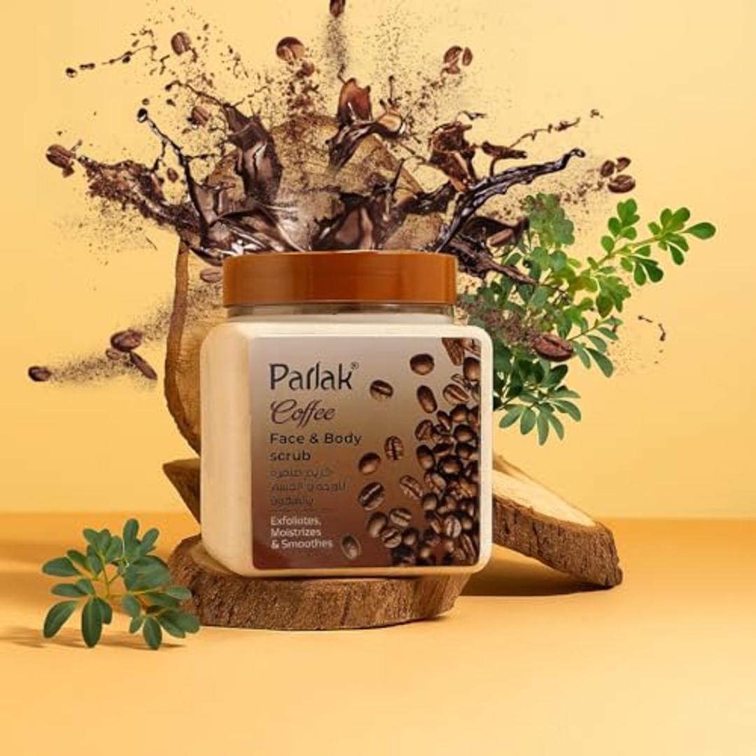 كريم بارلاك لتقشير الوجه والجسم بالقهوة - 350 جم