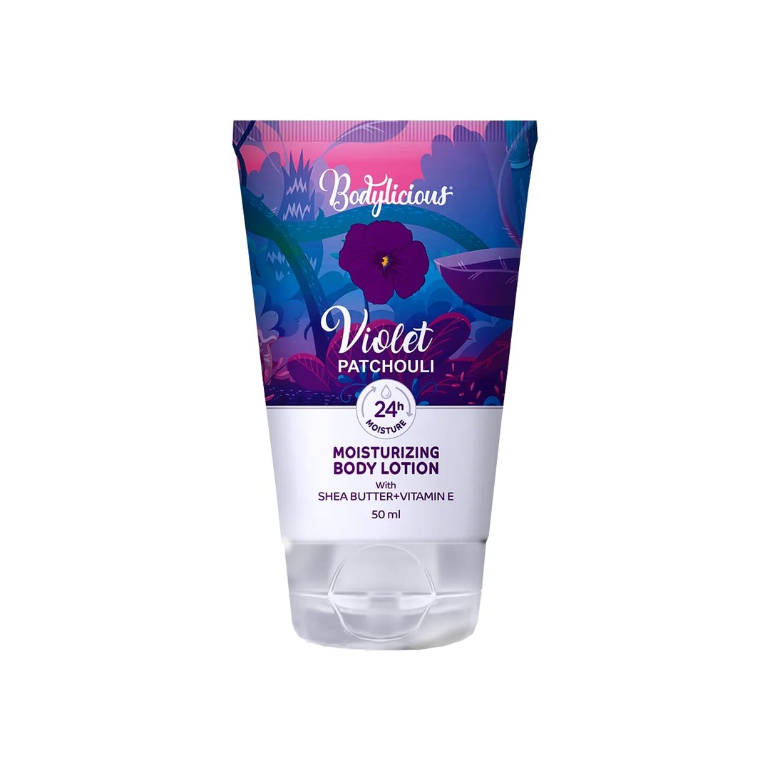 لوشن جسم فيوليت باتشولي من بوديليشس - 50 مل