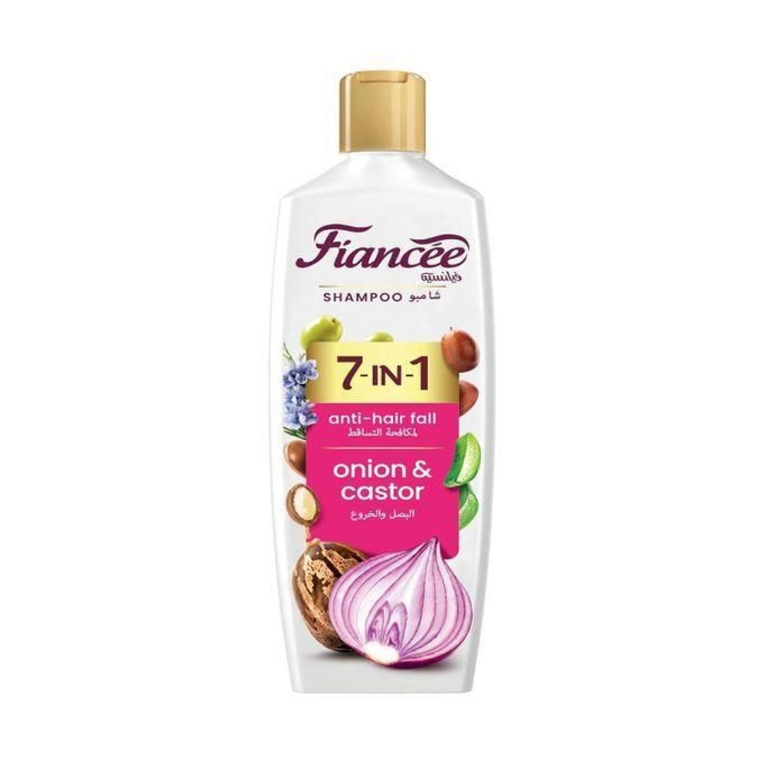 شامبو 7 في 1 بالبصل والخروع ضد تساقط الشعر من فيانسيه - 170 مل