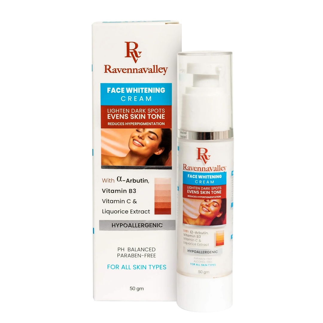 كريم تفتيح للوجه من رافينا فالي - 50 جم