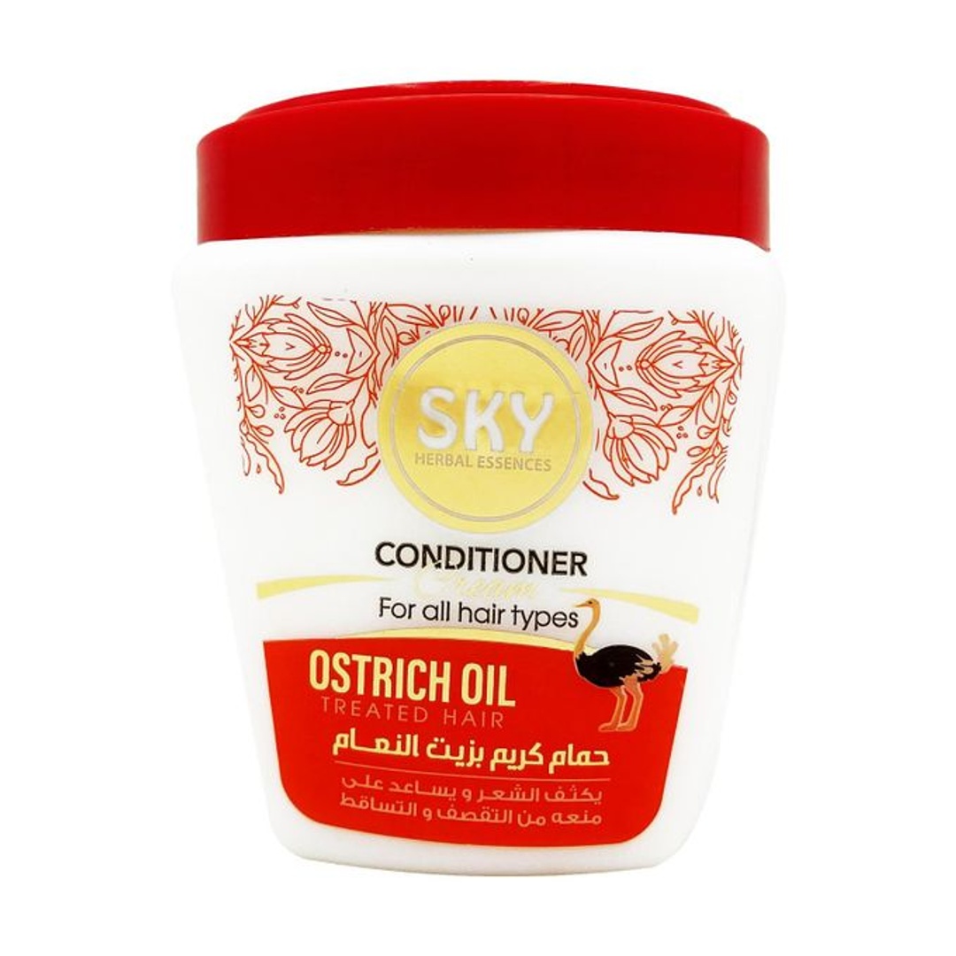 بلسم تكثيف الشعر  بزيت النعام من سكاي - 500 جم