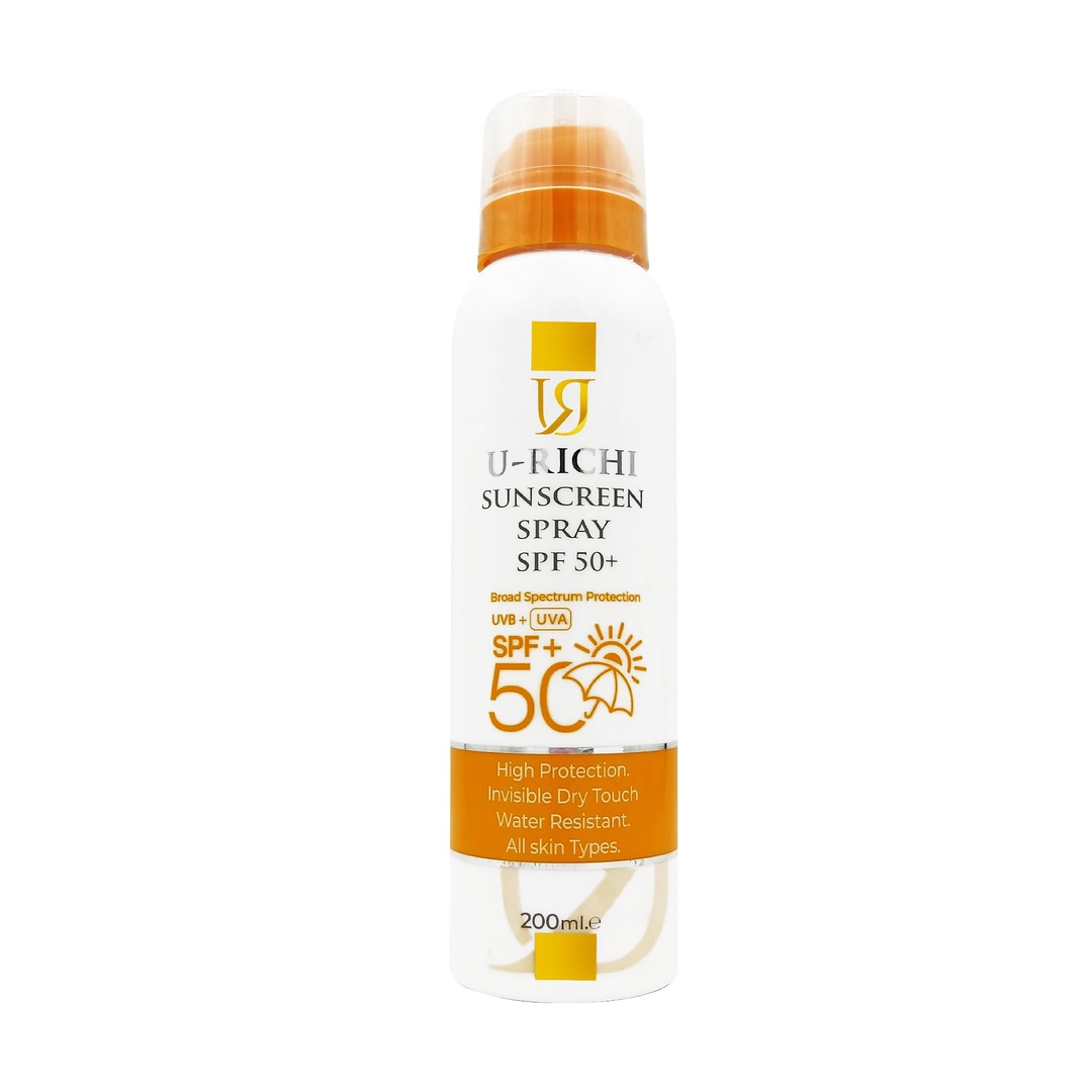 سبراي واقي شمس SPF 50 من يو ريتشي - 200 مل
