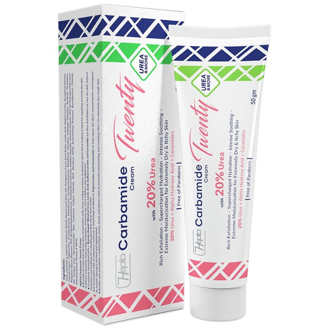 كريم هيبتا كارباميد 20 لبشرة اليدين - 50 جم