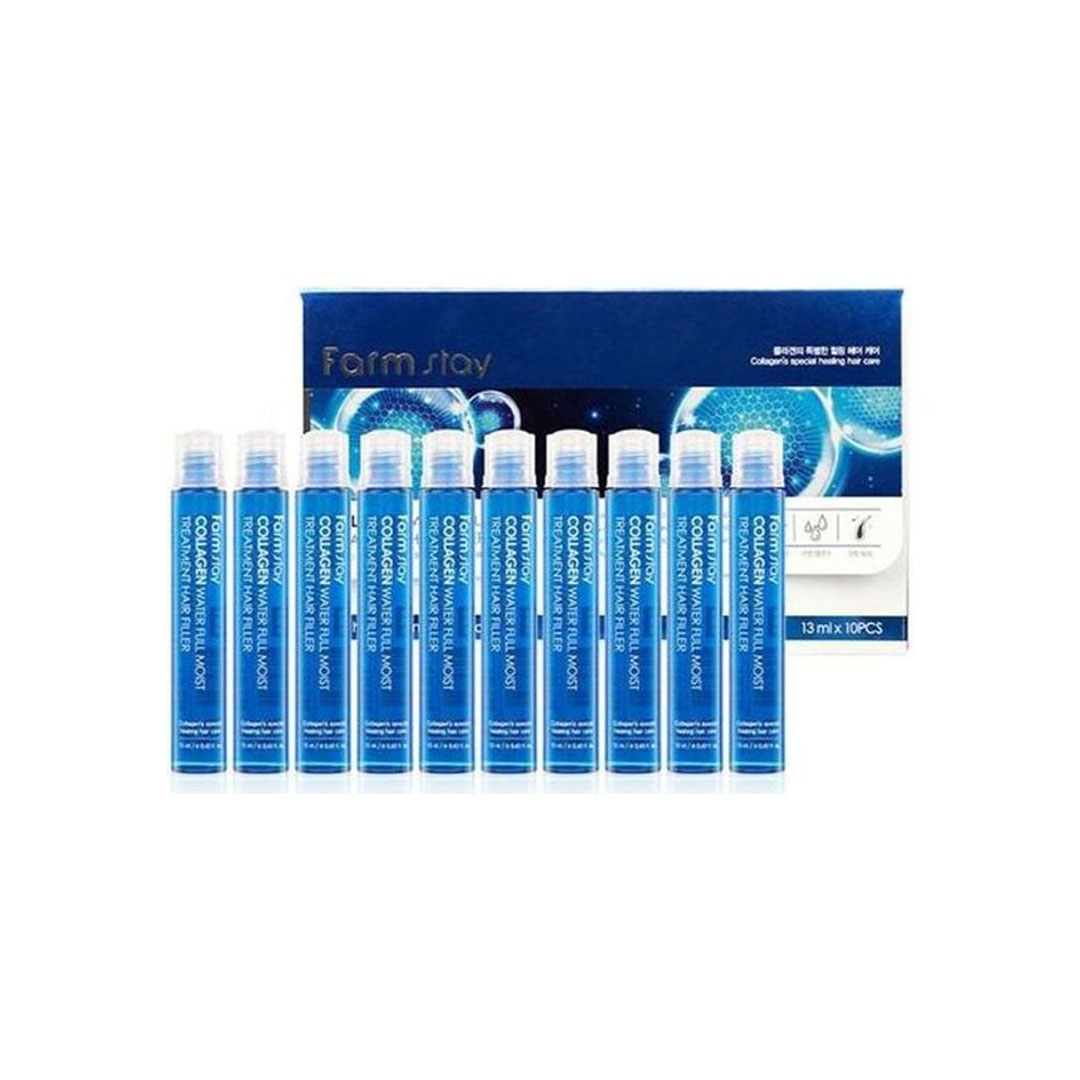 فارم ستاي كولاجين معالج للشعر بالكامل - 10 قطع