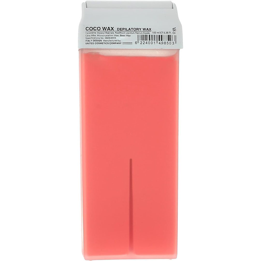 شمع مزيل الشعر كوكو برائحة الورد - 100 مل