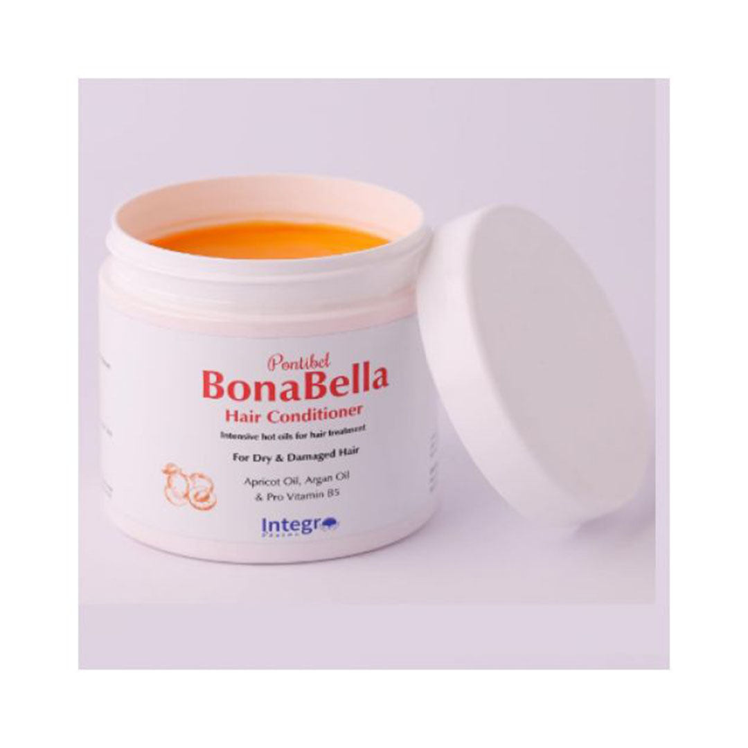 بلسم بونا بيلا بزيت المشمش وبرو فيتامين ب5 وزيت الأرغان - 450 مل