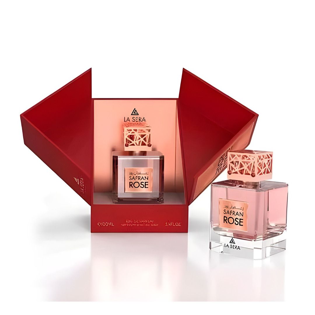 عطر لا سيرا سفران روز - أو دو برفيوم - للنساء - 100 مل