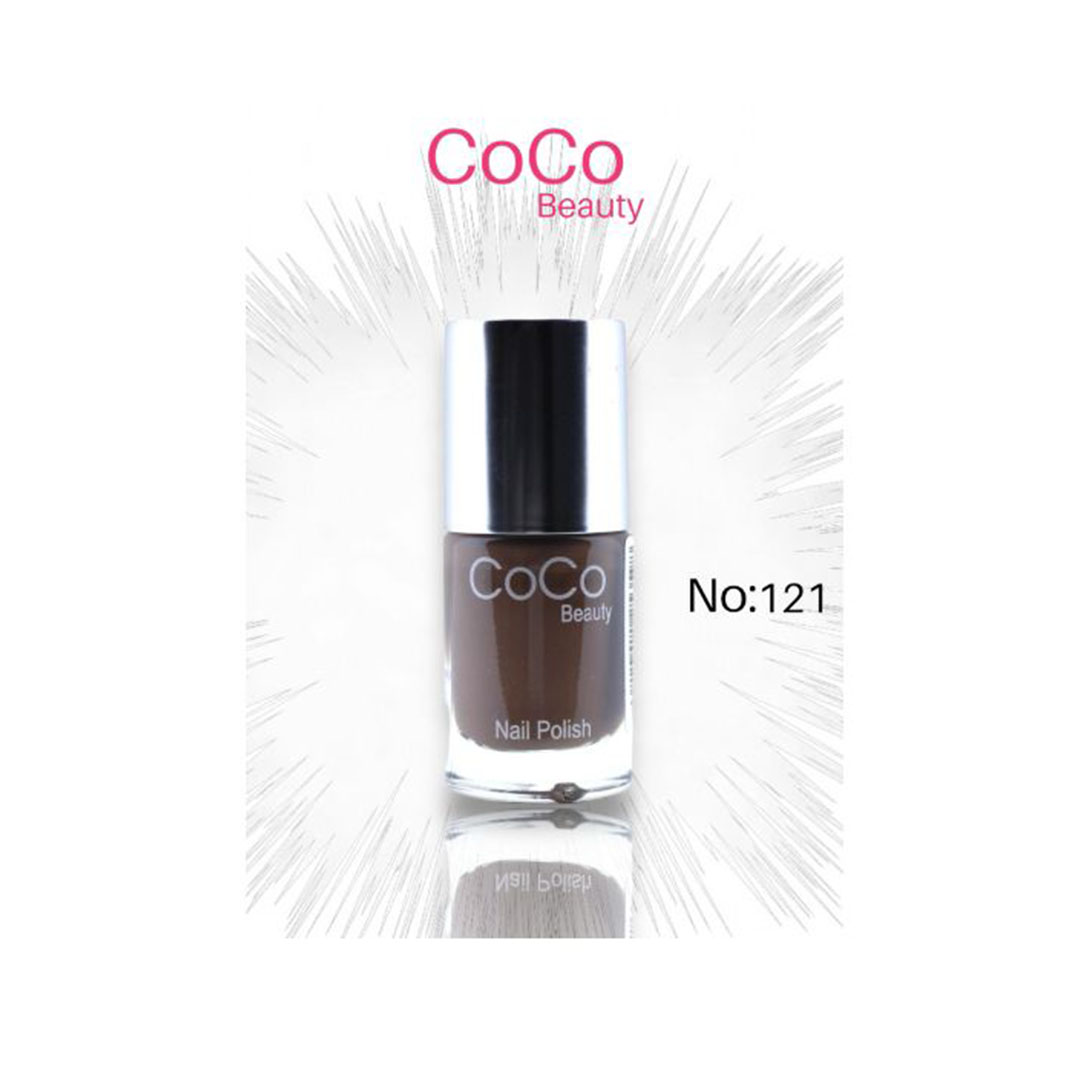 طلاء أظافر كوكو بيوتي - 121 كابتشينو - 12 مل