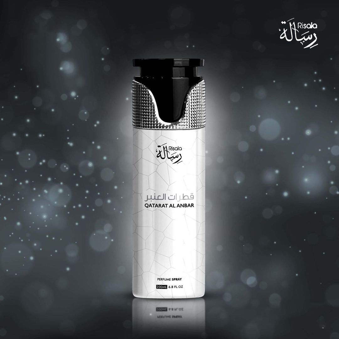 بخاخ عطر رساله قطرات العنبر - 200 مل