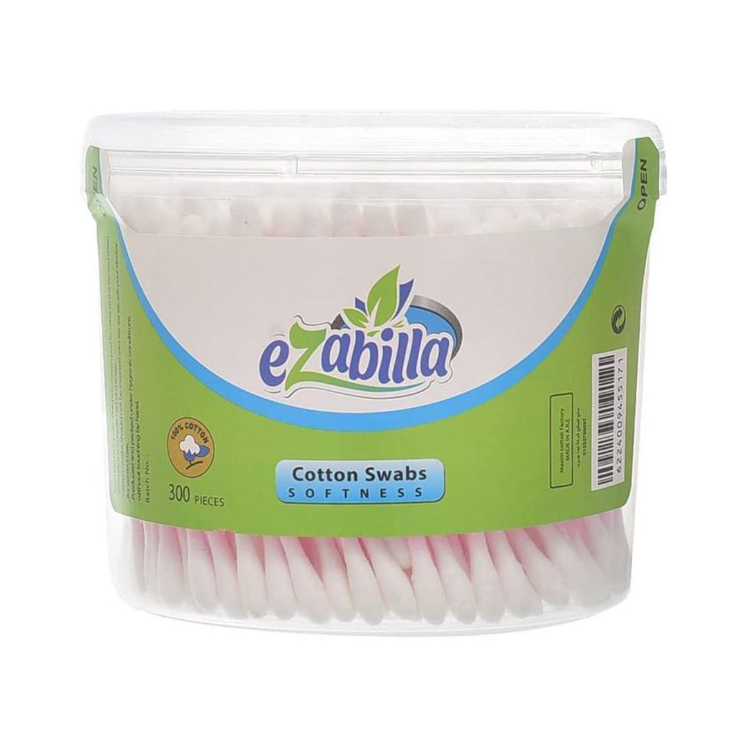 أعواد قطنية من إيزابيلا - 300 قطعة