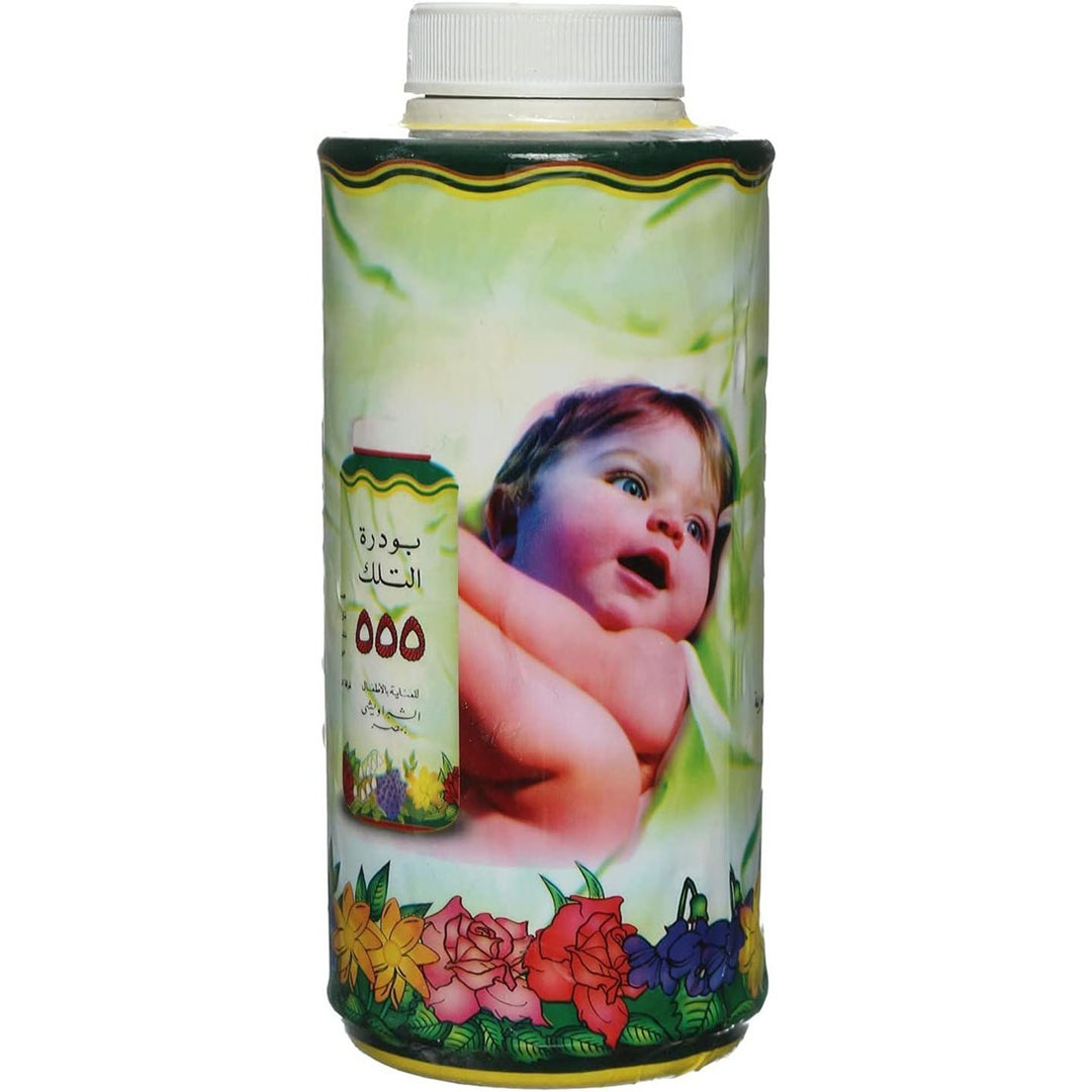 بودرة تلك 555 للعناية بالأطفال من قسما وشبراويشي - 200 جم