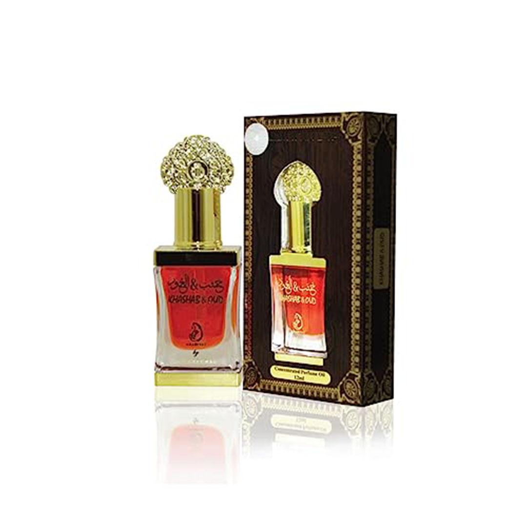 عربيات زيت عطري مركز خشب وعود - 12 مل