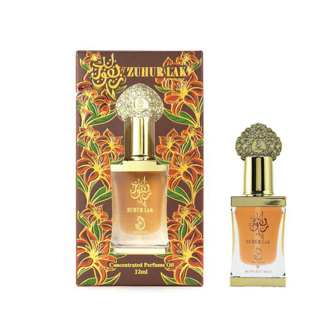 عربيات زهر لاك زيت عطر مركز - 12 مل