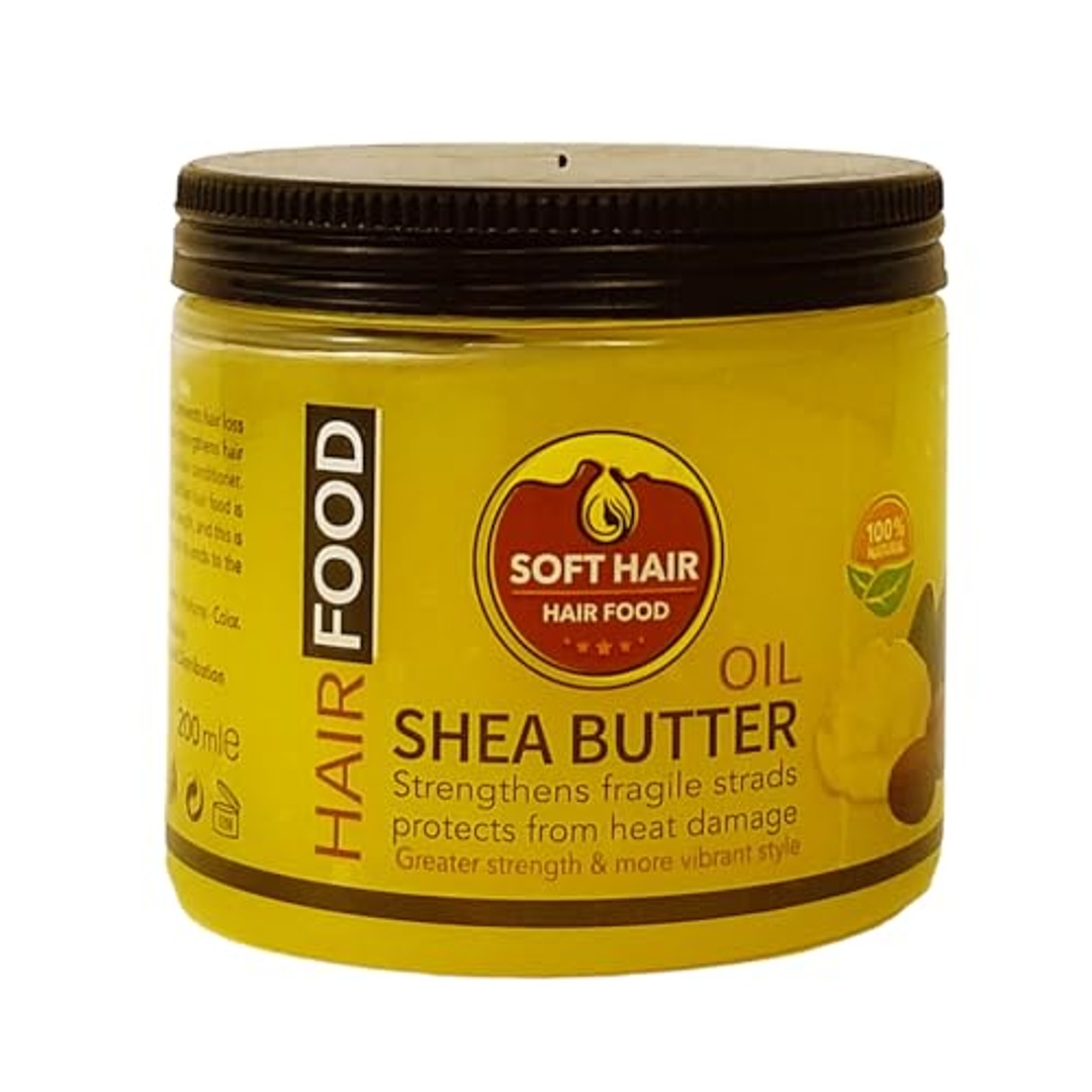 غذاء الشعر الناعم بزيت زبدة الشيا - 200 مل