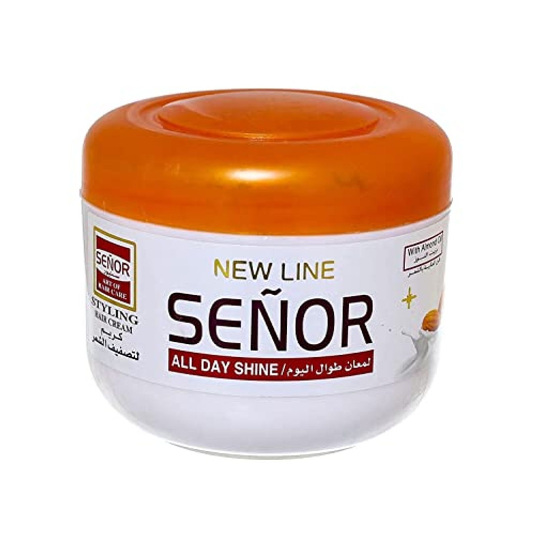 كريم تصفيف الشعر سينور بزيت اللوز - 200 جم