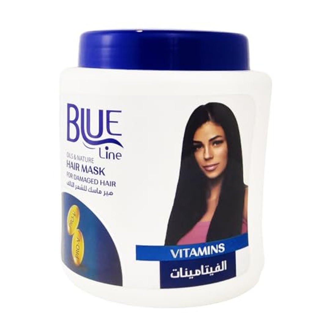 ماسك بلسم الشعر بلو لاين بالفيتامينات - 1000 مل