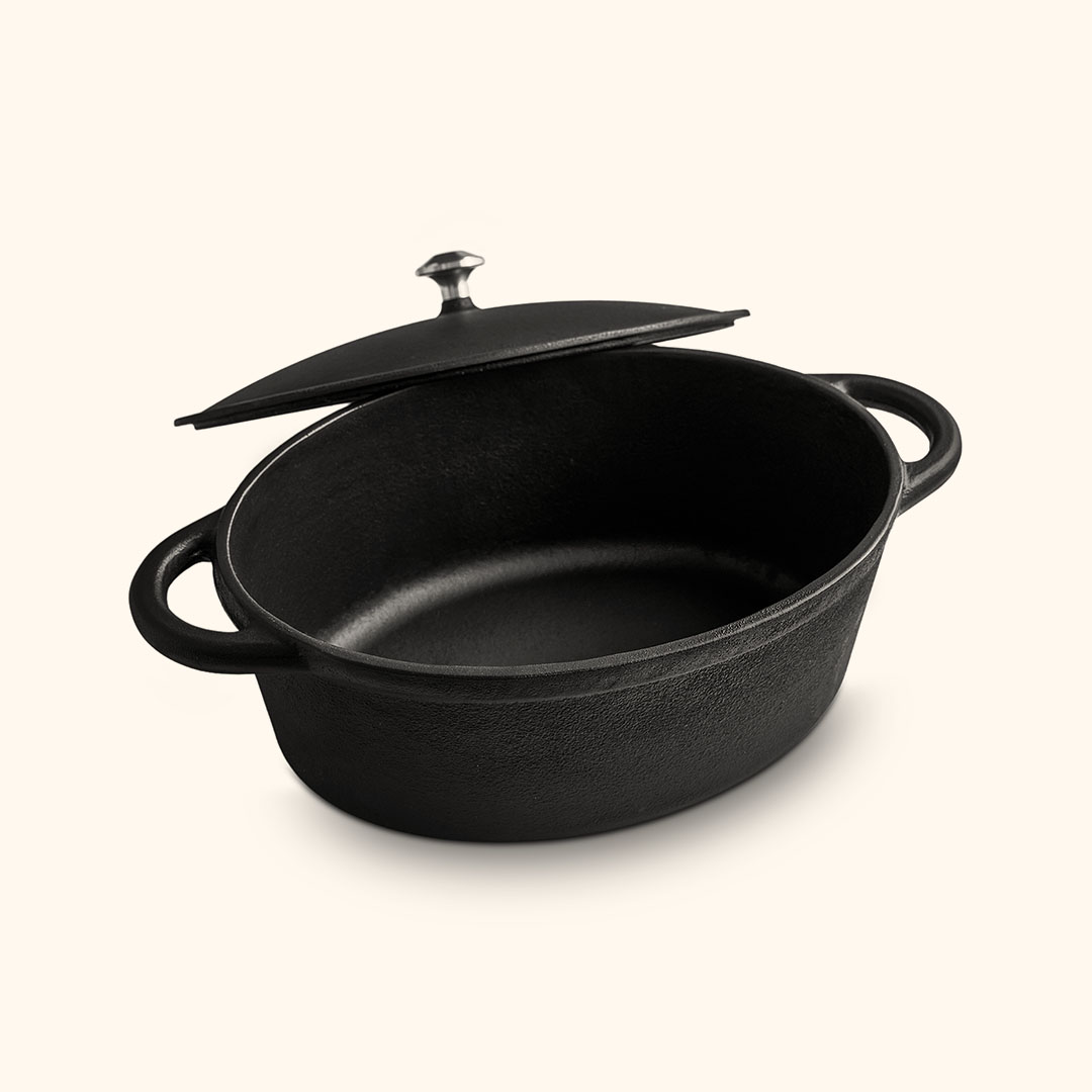 ألما حله بيضاوى حديد زهر - مقاس 27 سم