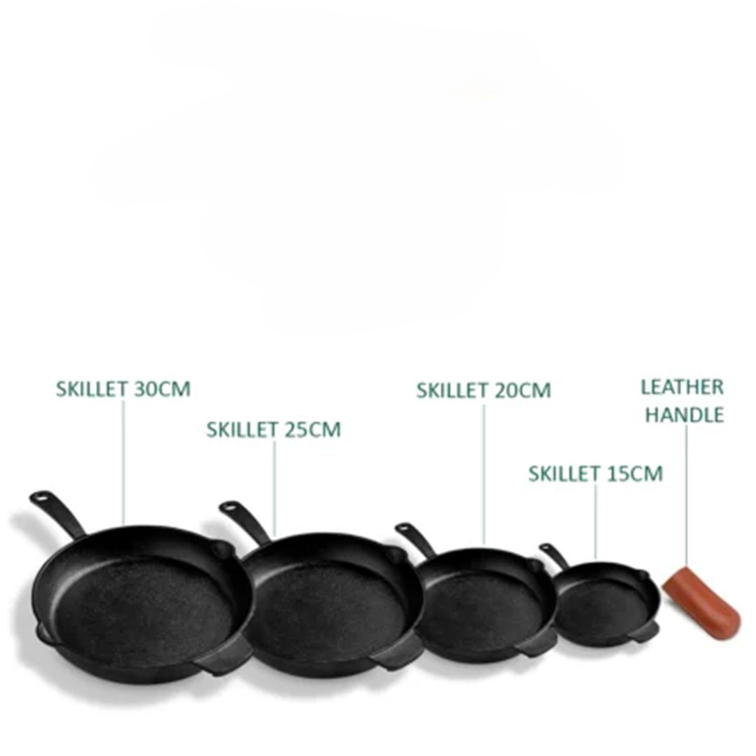 ألما مجموعه طاسات حديد زهر - 5 عدد