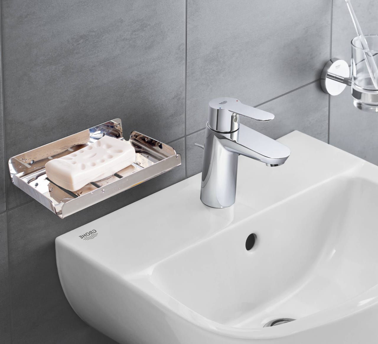 صبانة حوض ستانلس ستيل - 11سم - فضي