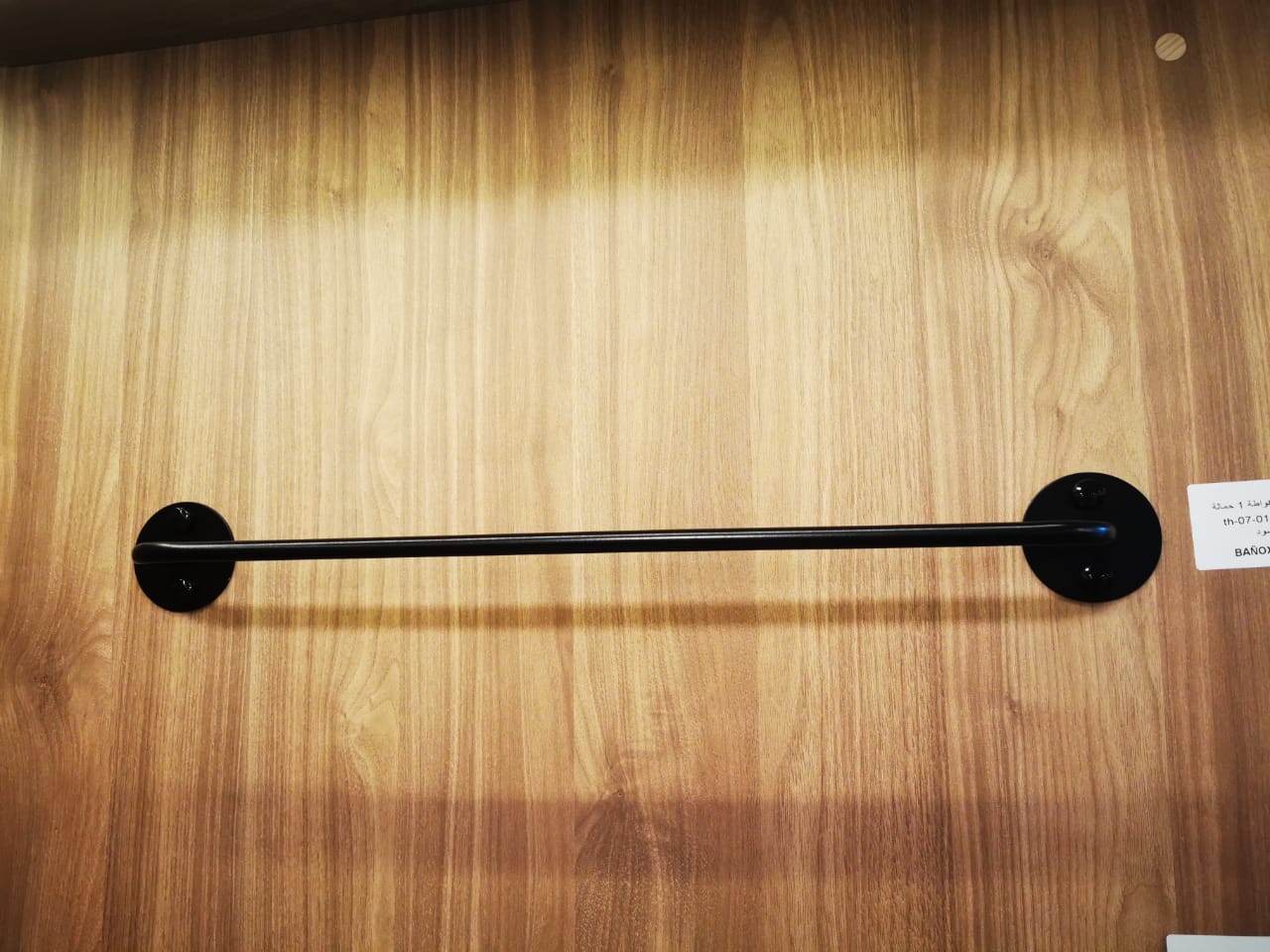 فواطة 1 حامل بقواعد دائرية ستانلس ستيل - اسود