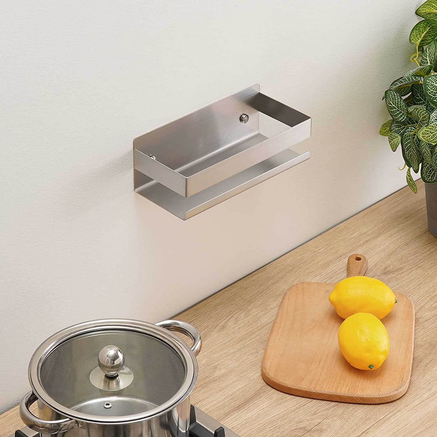 منظم شاور مستطيل ستانلس ستيل - فضي