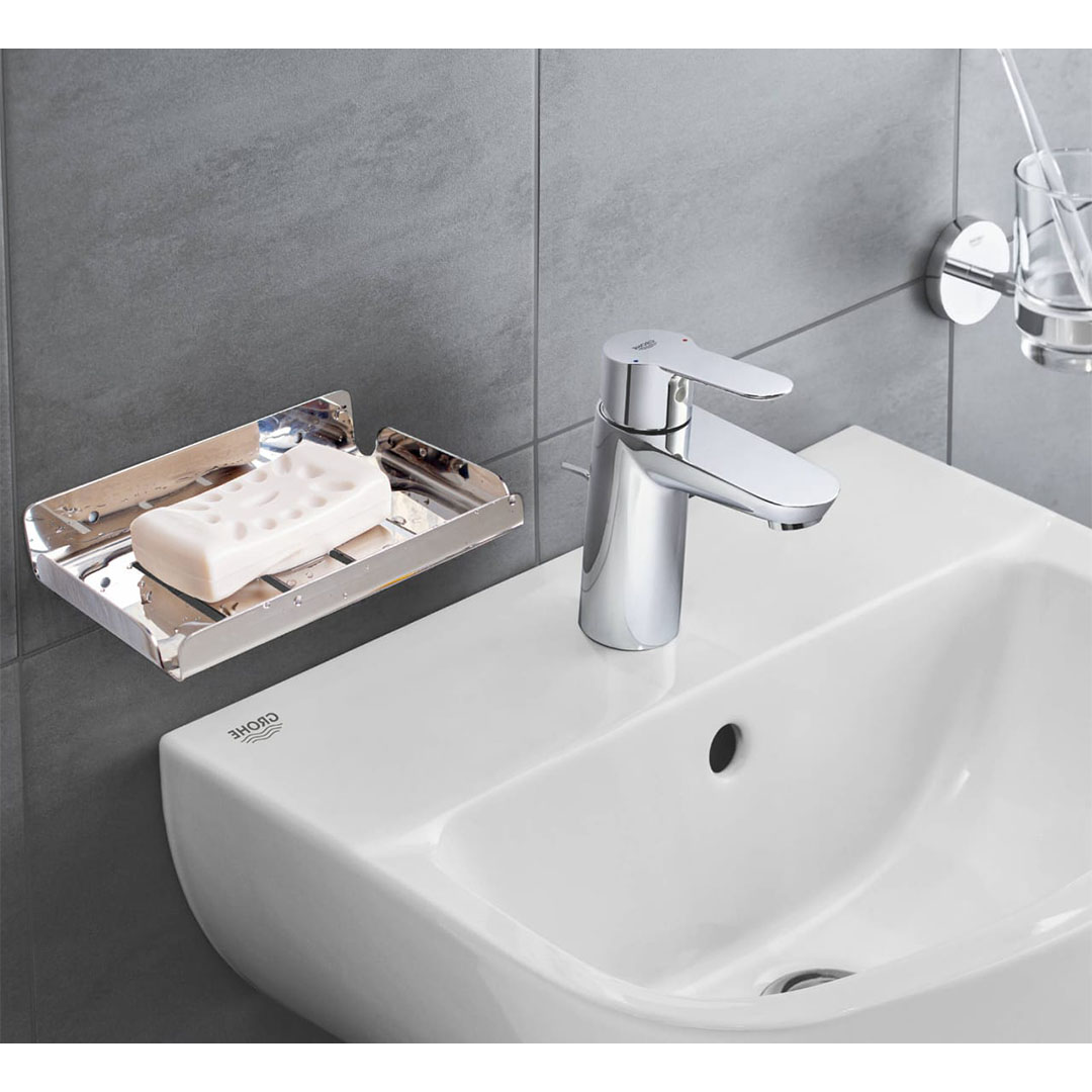 صبانة حوض ستانلس ستيل - 11سم - فضي