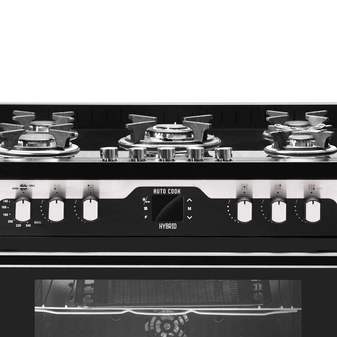 بوتجاز غاز سيلفر ايديشن هايبرد مروحة من يونيون اير - 5 شعلة - C69GB11GC383ICPSF1CHPC2WAL