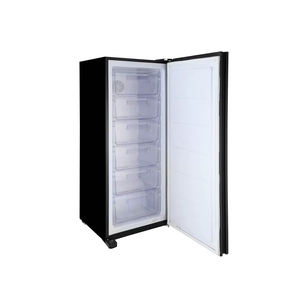 ديب فريزر رأسي يونيون اير نوفروست ديجيتال تاتش - 6 درج - أسود - UFN-230LBG1A-DTH