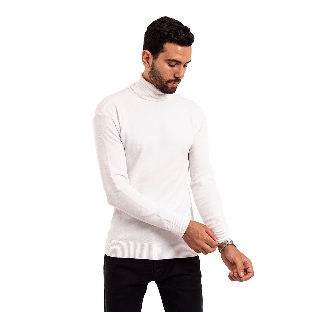 بلوفر هاي كول رقبة رجالي من وايت إيجل