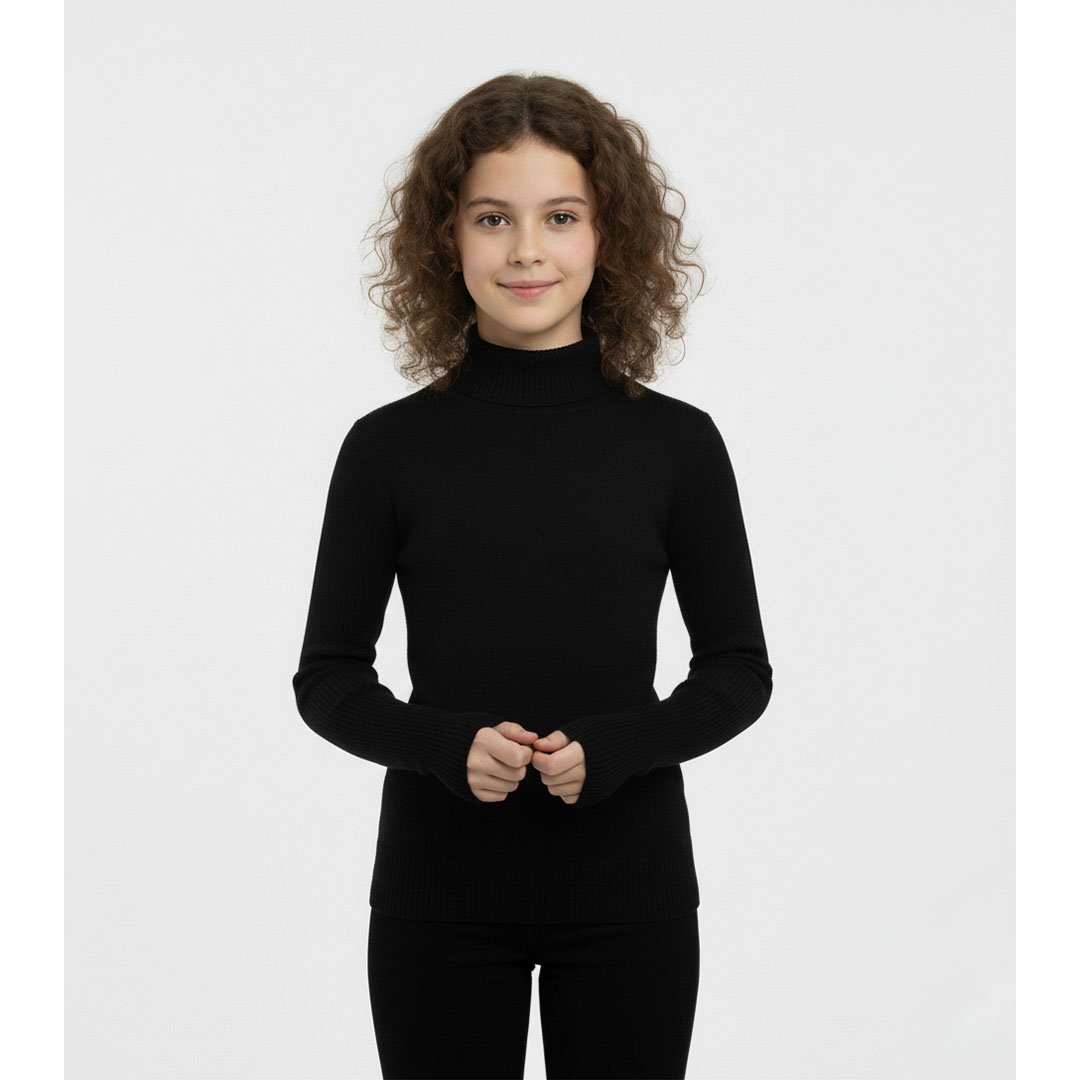 بلوفر رقبة عاليه أطفالي