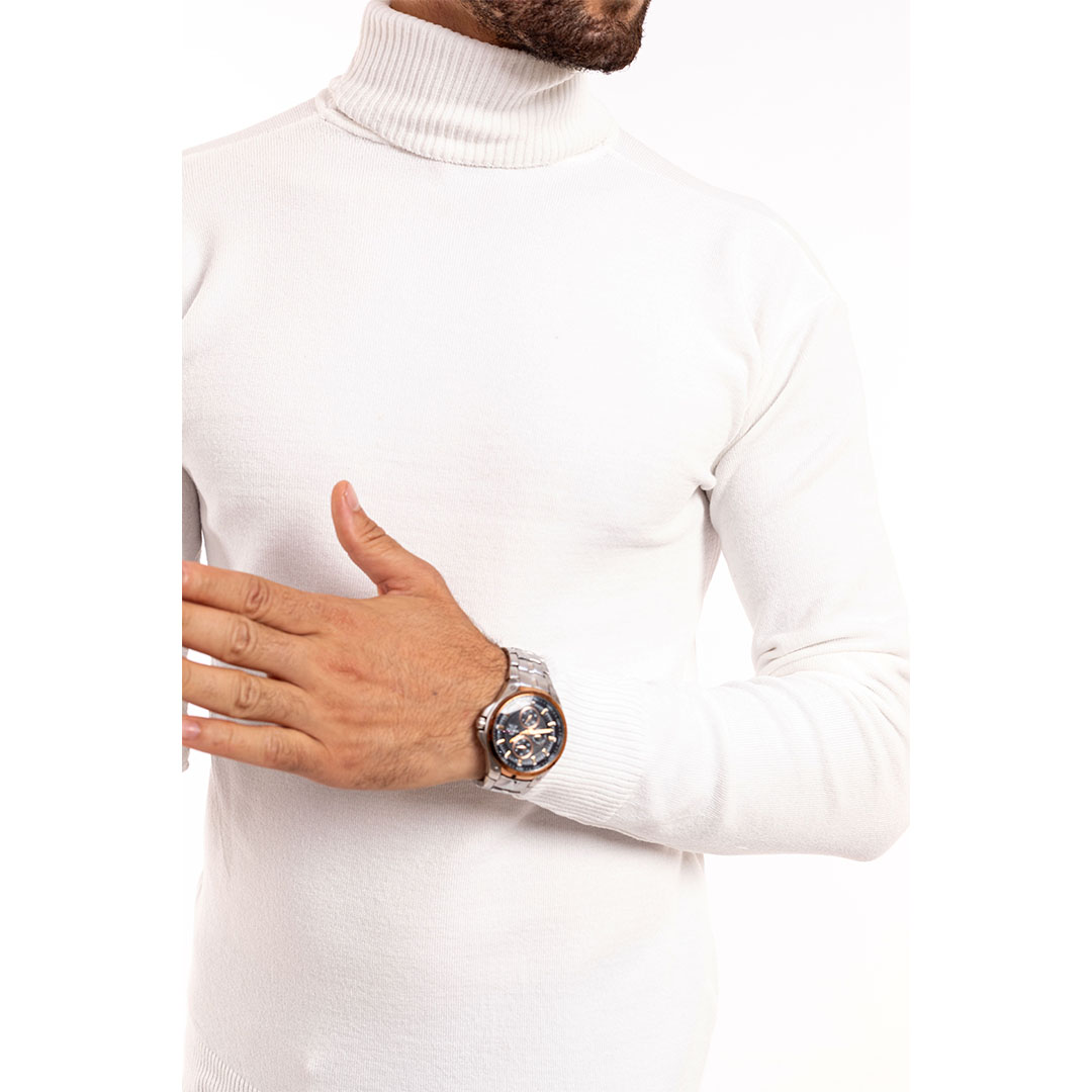 بلوفر هاي كول رقبة رجالي من وايت إيجل