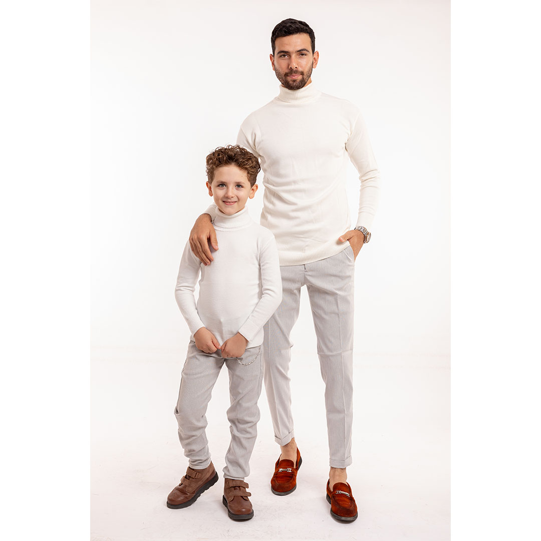 بلوفر رقبة عاليه أطفالي