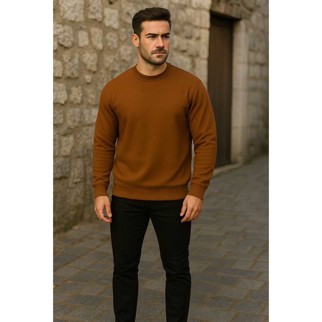 سويت شيرت مضلع رجالي من هيرو بيزك