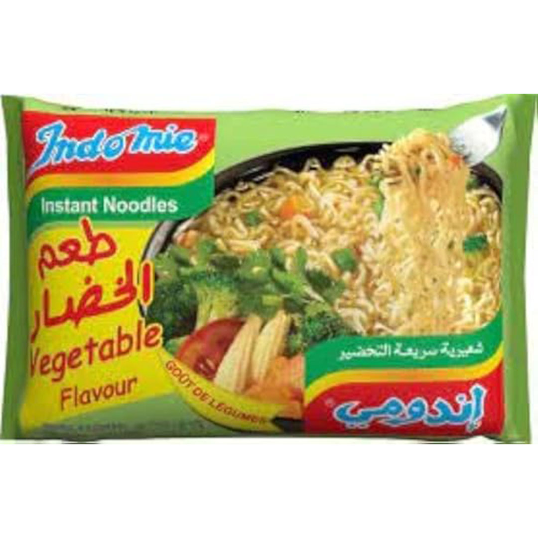 نودلز إندومي سريعة التحضير بنكهة الخضار - 70 جرام