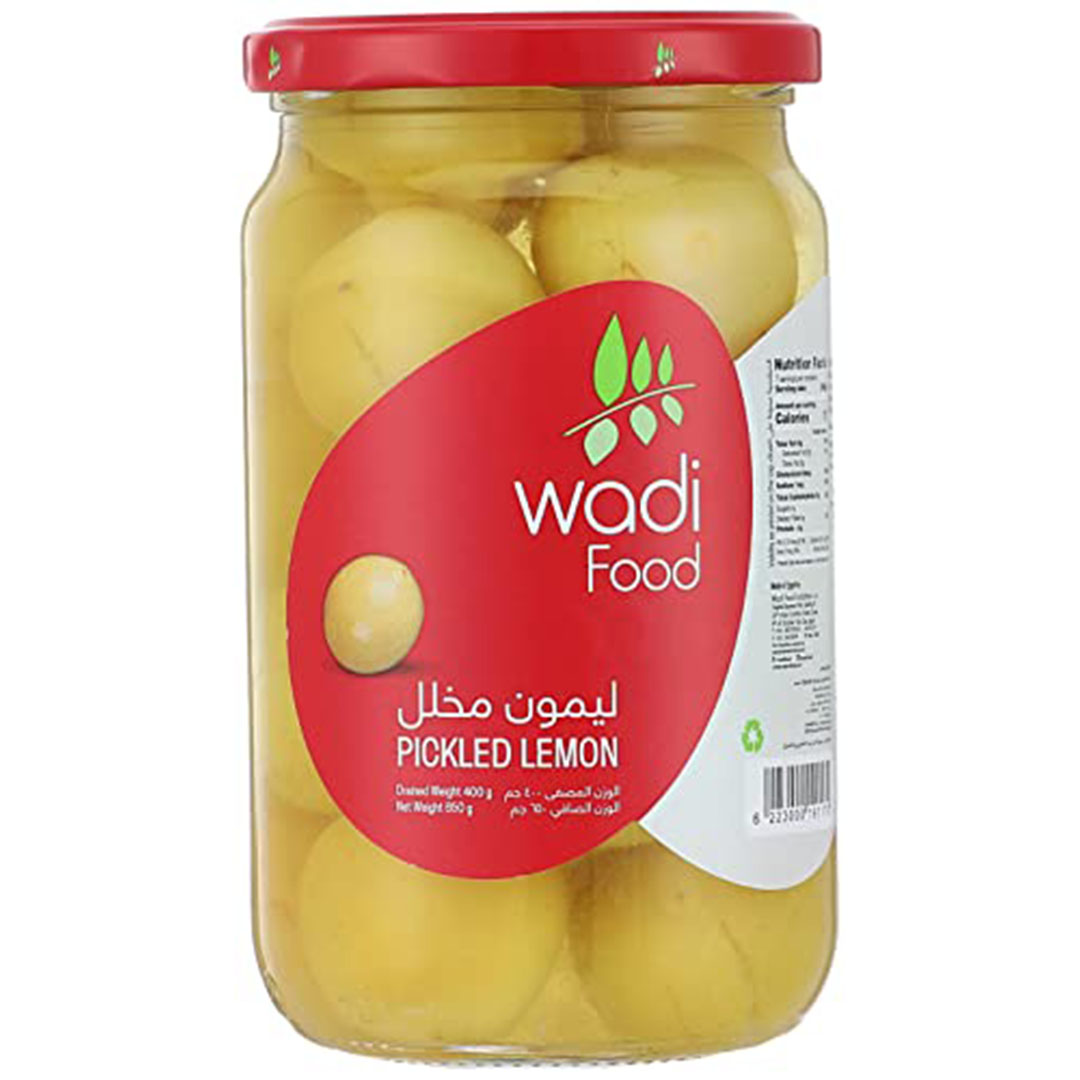 ليمون مخلل وادي فود برطمان - 650 جرام
