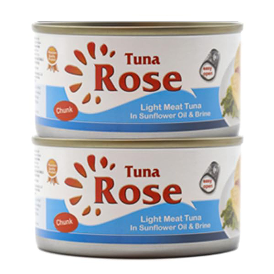 تونة روز مقطعة بفلفل حار - 185 جرام