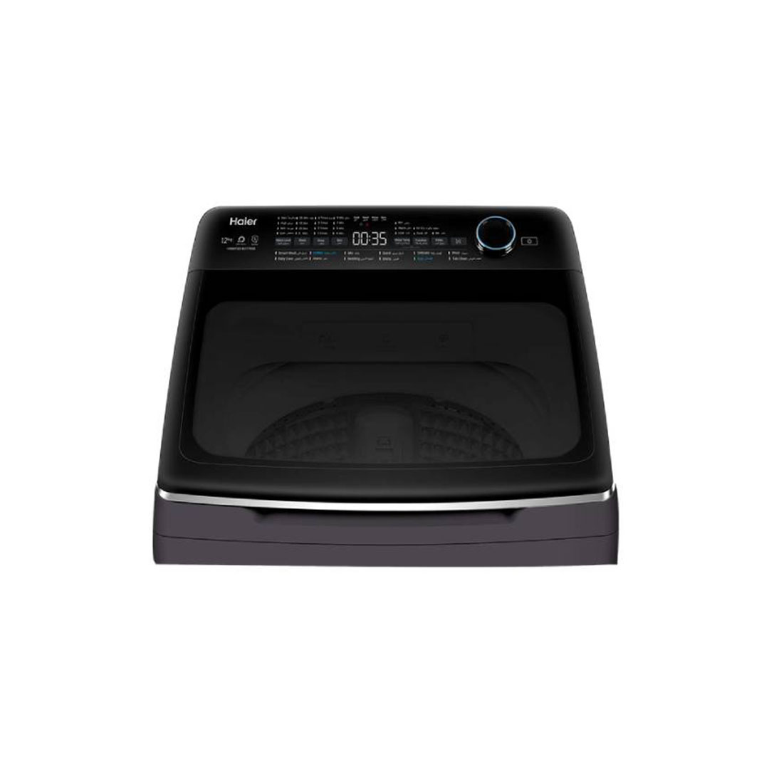 غسالة ملابس فوق اتوماتيك انفرتر هايير - 12 كجم - فضي - HWM120-B2178S8