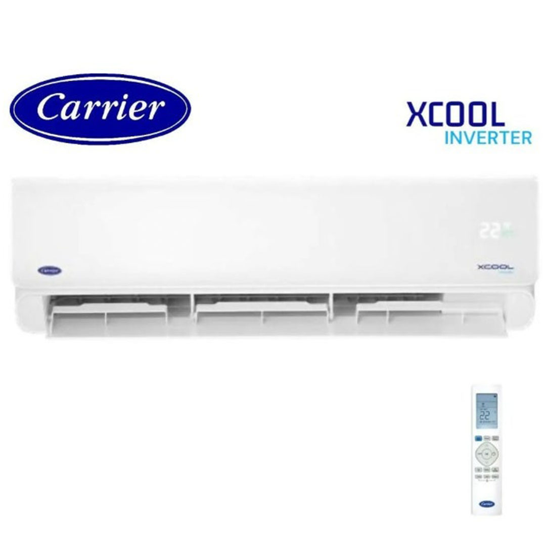 مكيف كارير X-Cool انفرتر 2.25 حصان - تبريد وتدفئة - 53QHEFT18DN8-708F