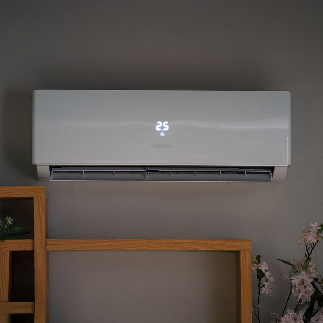 تكييف تورنيدو اسبليت 1.5 حصان بارد ديچيتال بلازما شيلد - أبيض - TH-H12BEE