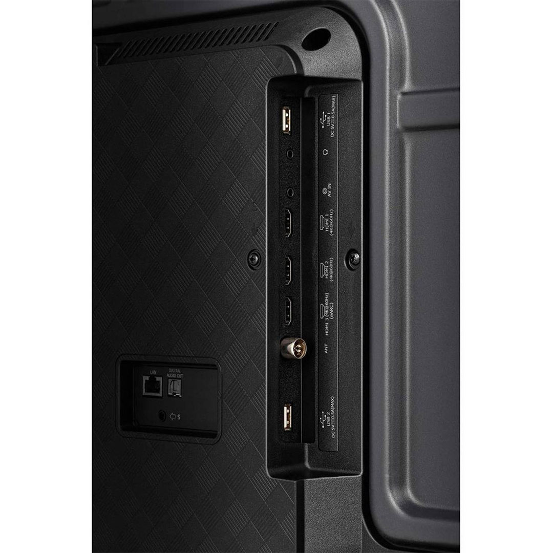 تلفزيون سمارت هايسينس 85 بوصة - 4K UHD - نظام تشغيل E6N-Dolby - أسود - 85A6N