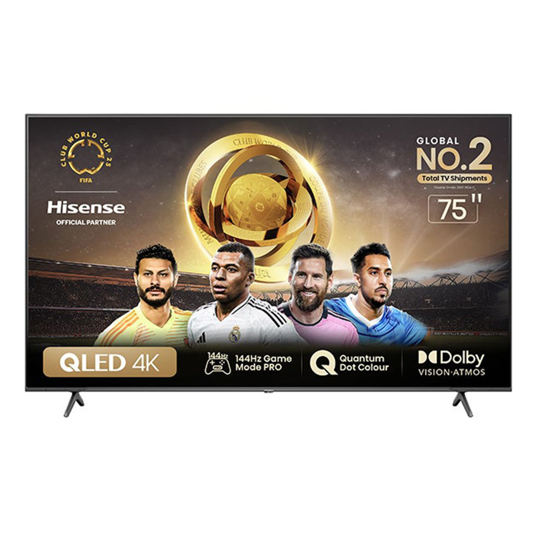 تلفزيون سمارت من هايسنس 75 بوصة - 4K QLED - أسود - 75Q7N