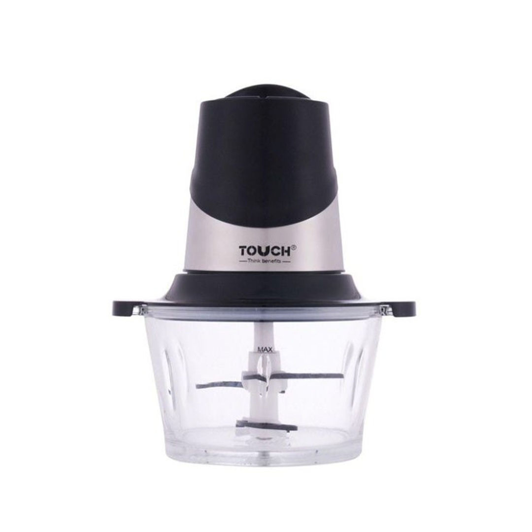 كبة لحمة زجاج تاتش الزنوكي مع قشارة ثوم - 1 لتر - أسود - 40565