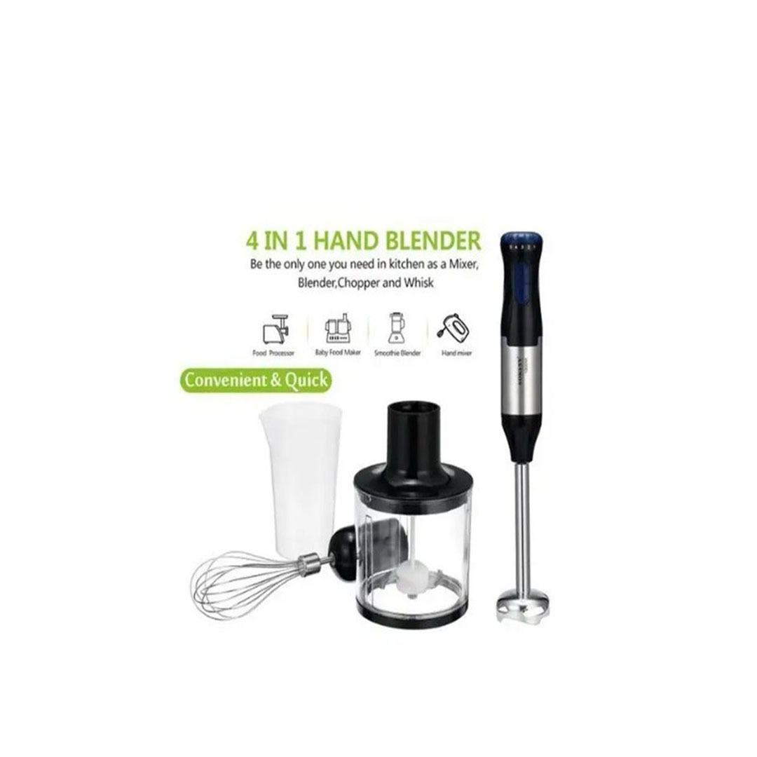 SK-1711-4 هاند بلندر سوكاني 4 في 1 بخمس سرعات – 1000 وات – أسود