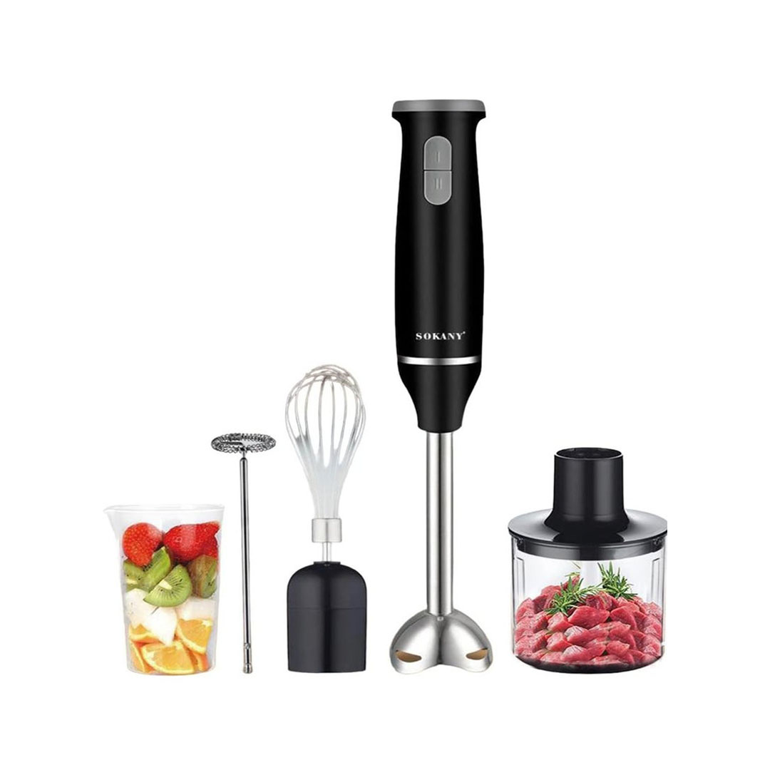 SK-1714-5 هاند بلندر سوكاني 5 في 1 – 800 وات – أسود