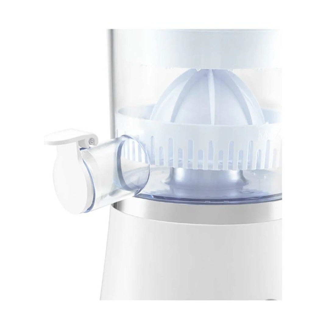 عصارة كهربائية من تانك JC3005-CB للبرتقال والحوامض - 30 وات - أبيض