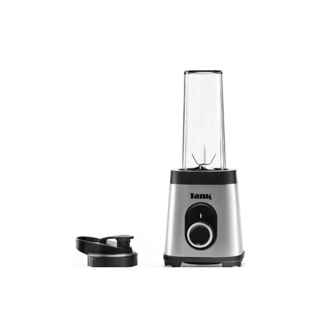خلاط تانك سوبر YB-S62K-GR - 800 وات - 1.5 لتر + مطحنة 500 مل + زجاجة 900 مل - رمادي