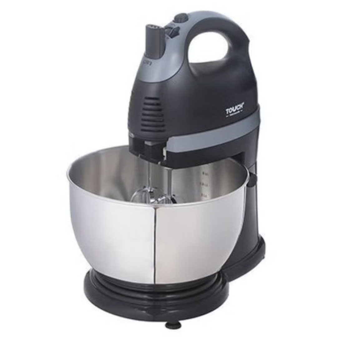 عجان ومضرب بيض تاتش الزنوكي - 4 لتر - أسود - 40509