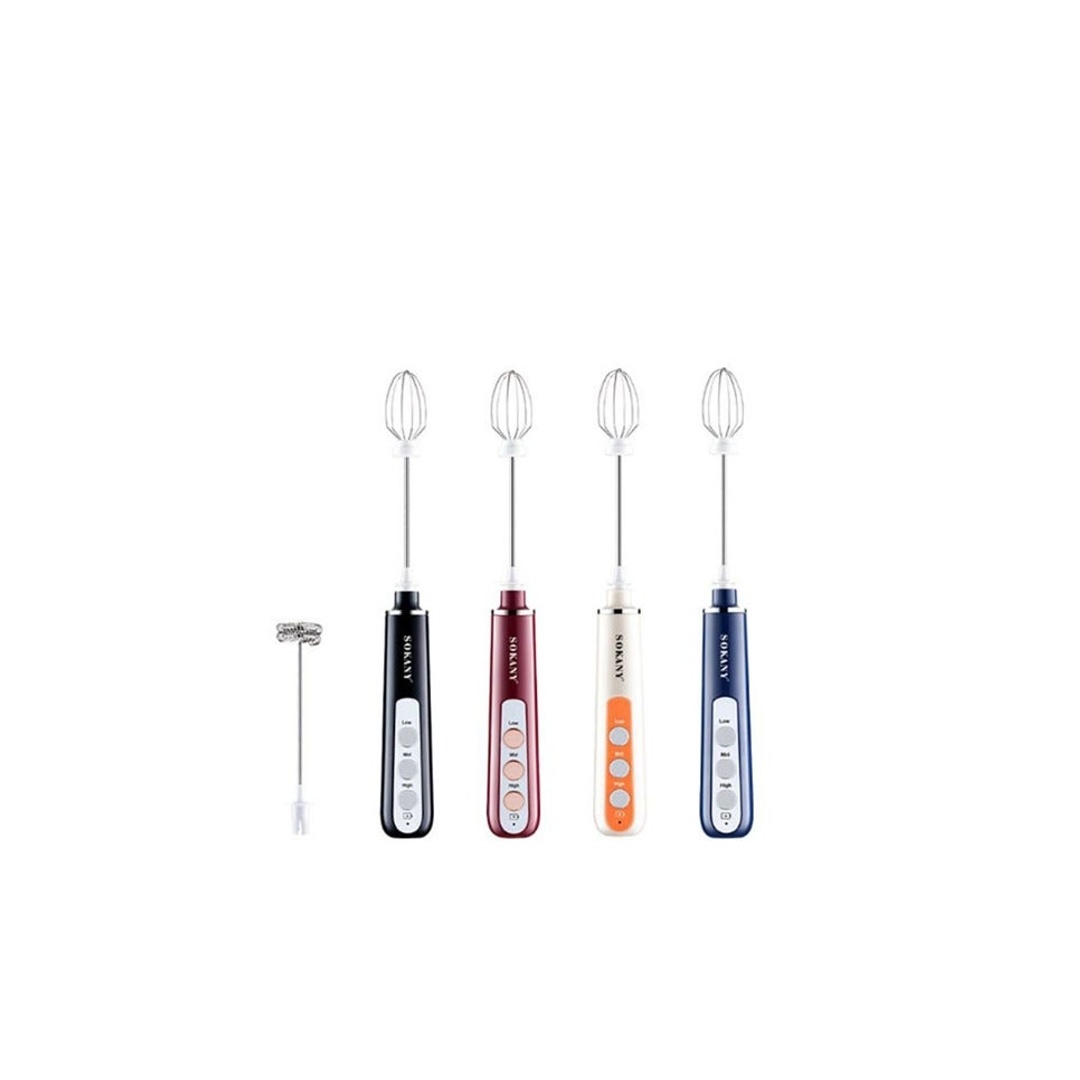 مضرب سوكاني SK-02014 - 2*1 يعمل بالشحن - أحمر