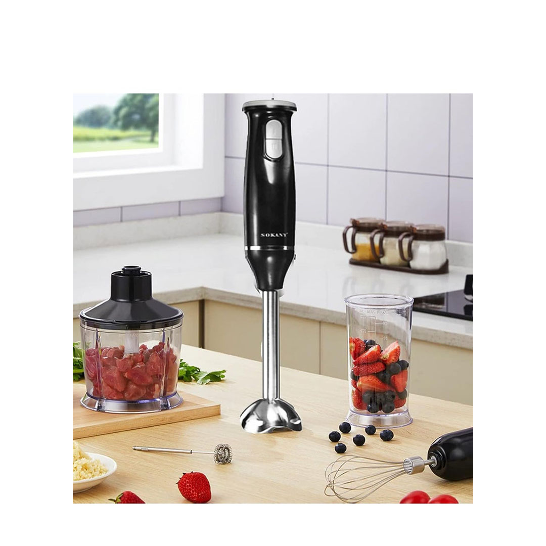 SK-1714-5 هاند بلندر سوكاني 5 في 1 – 800 وات – أسود